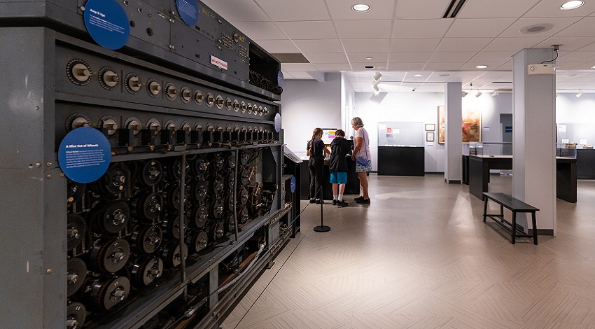 An exhibit at the NSA Cryptologic Museum