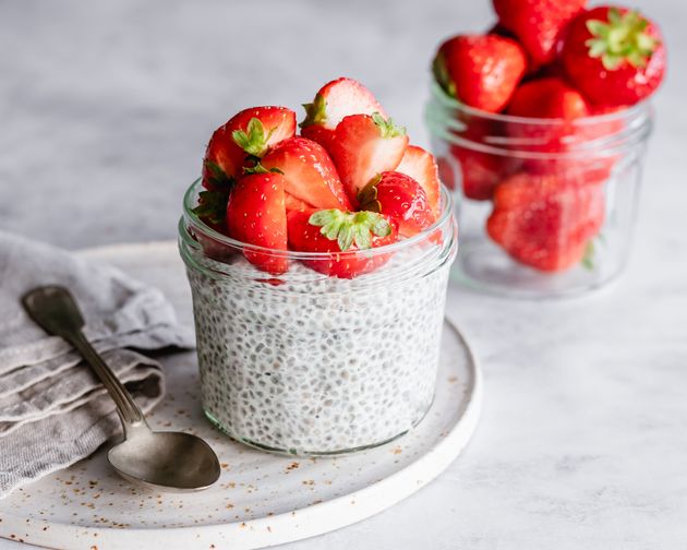 Chia seeds can make an easy, protein-packed breakfast.