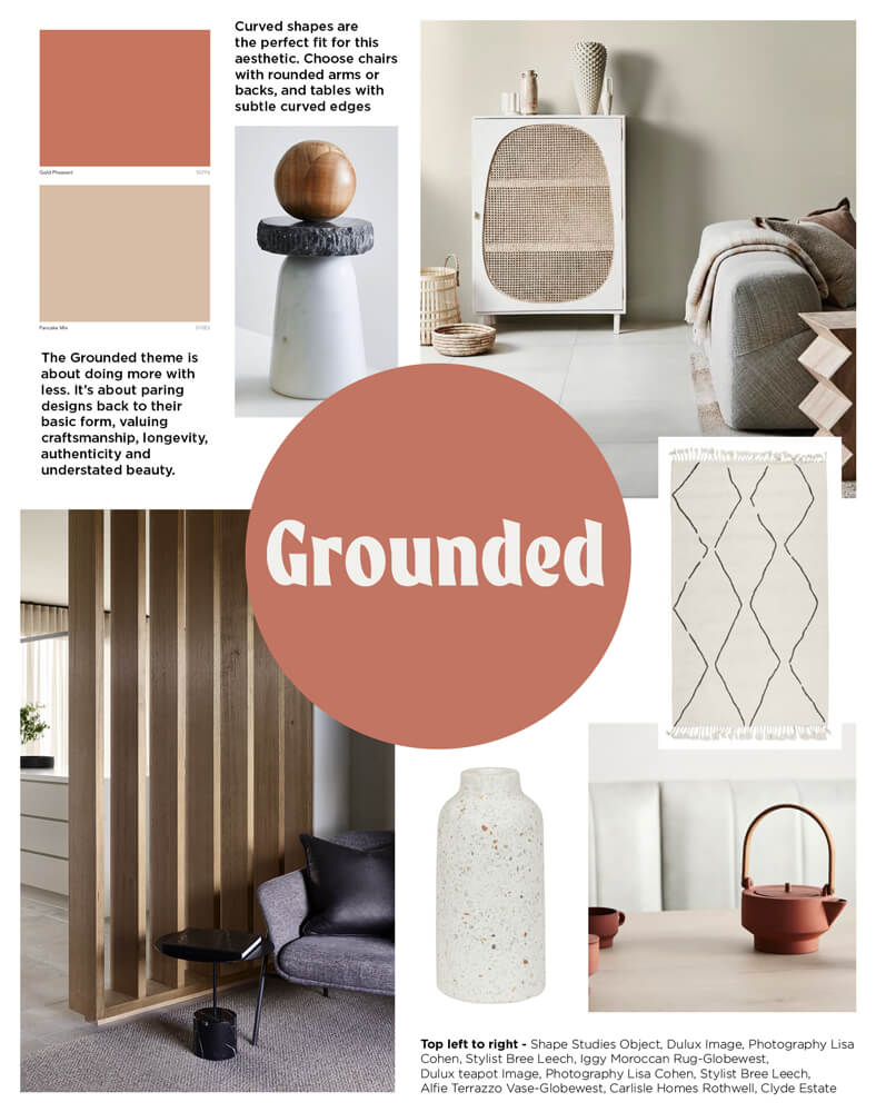 Create Natural Calm with the Grounded Trend