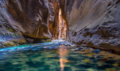 The Narrows Zion National Park Utah