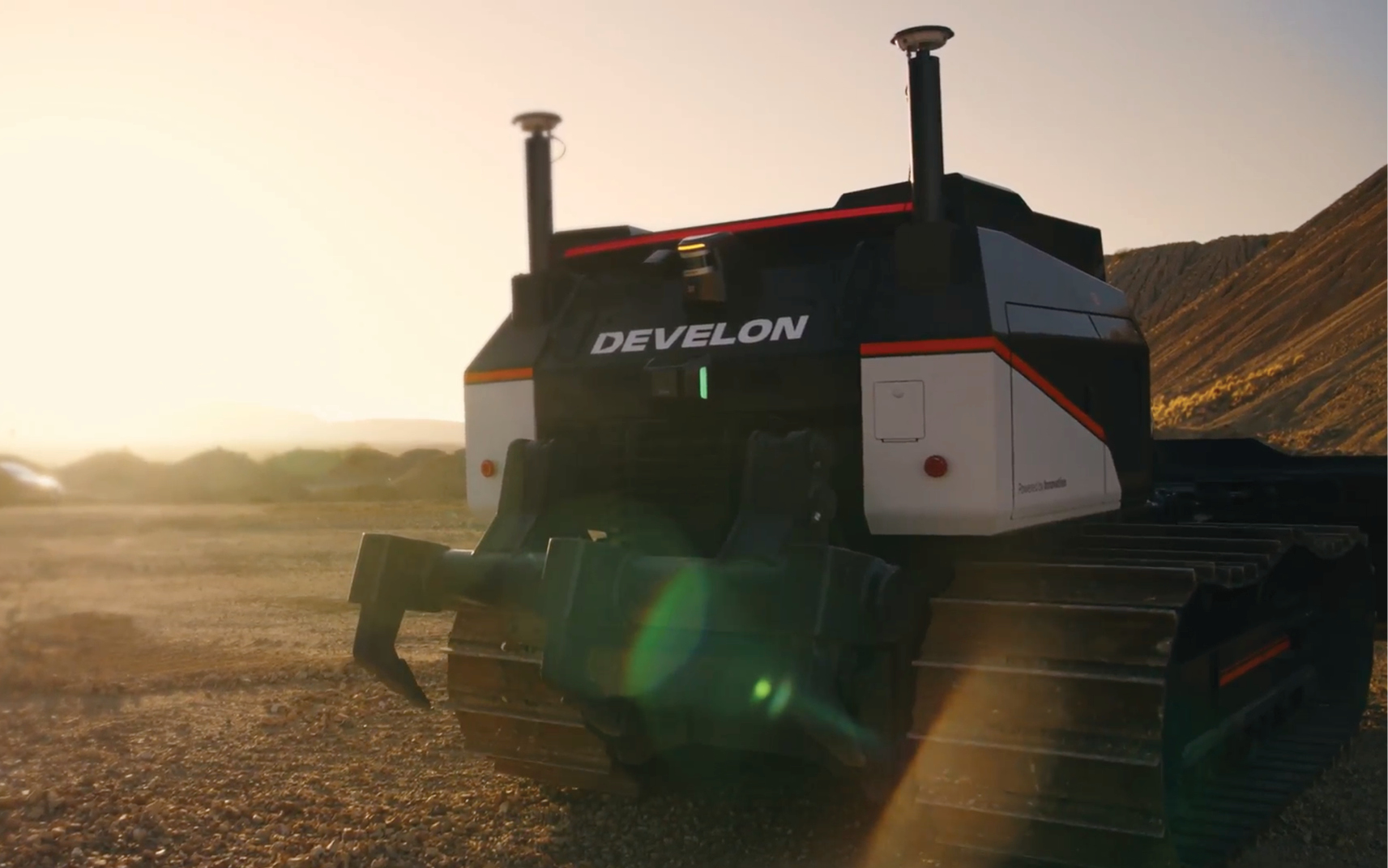 A video created during CONEXPO 2023 shows the latest version of Concept-X2 and autonomous construction equipment from DEVELON.