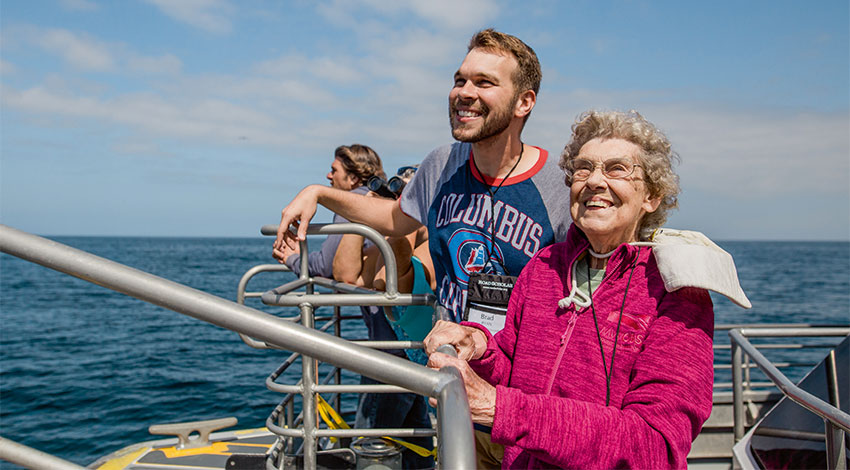 Grandmother and Grandson