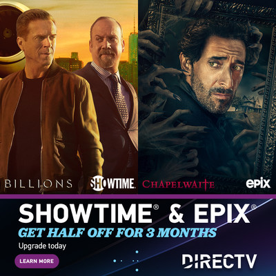 SHOWTIME® and EPIX UPGRADE
