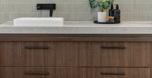 Warm Up Your Bathroom With Timber Tones