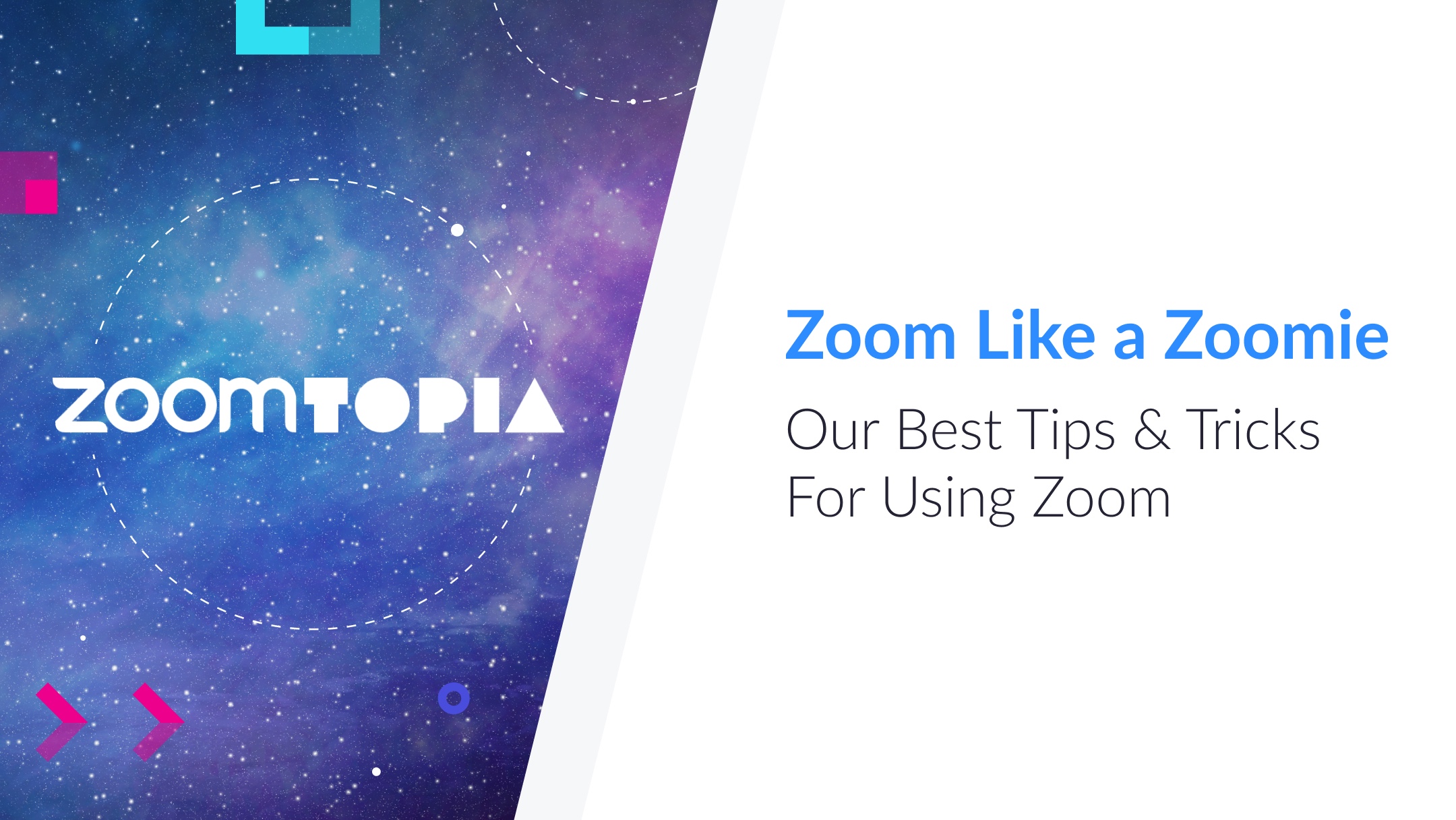 Tips and Tricks for Using Zoom