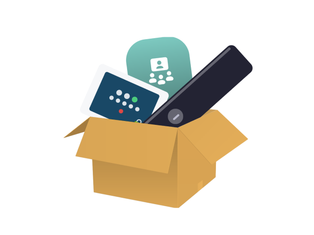 Box of devices