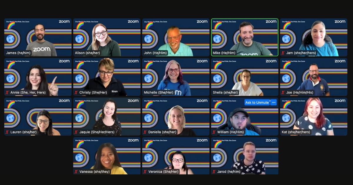 Celebrating Pride Month as ‘One Zoom’ 